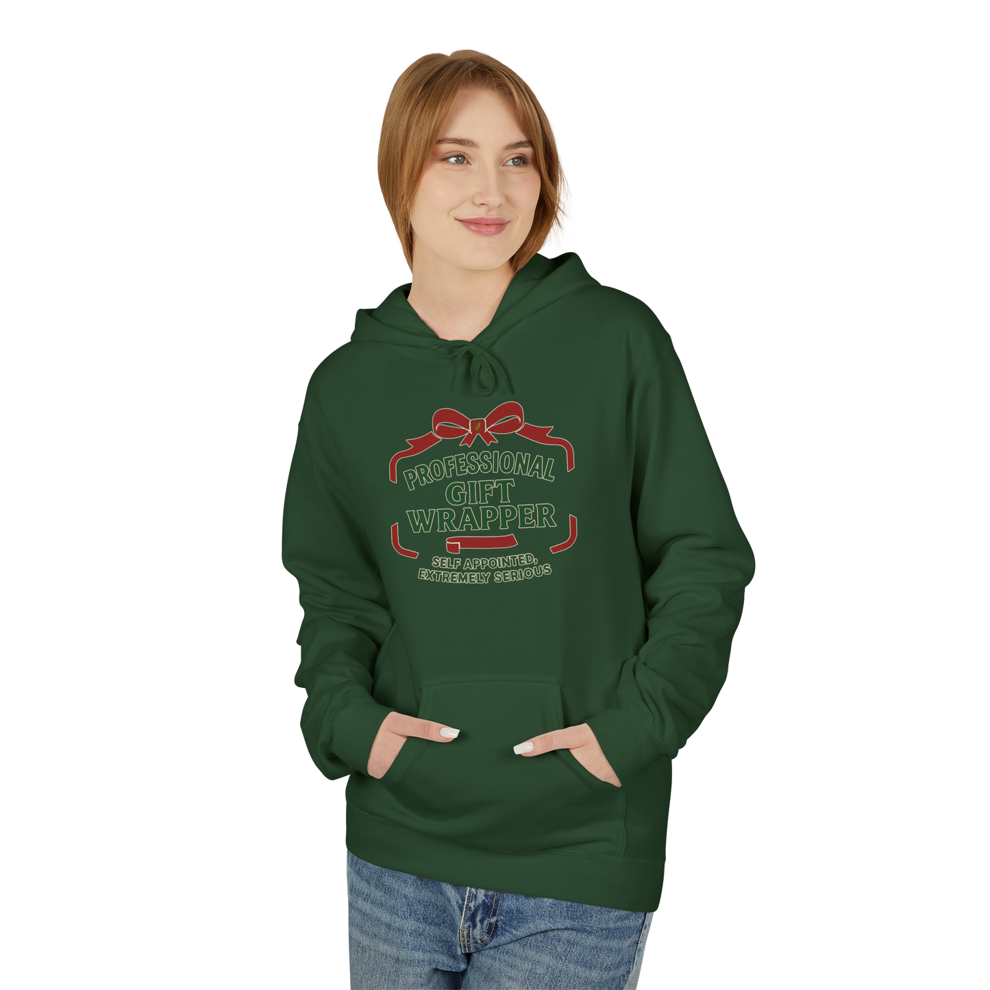 Professional Gift Wrapper - Cozy Holiday Hoodie